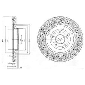 Disc frana BG9876 DELPHI - Disc frana Disc frana BG9876 DELPHI - Disc frana