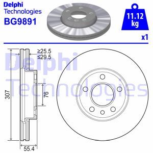 Disc frana BG9891 DELPHI - Disc frana Disc frana BG9891 DELPHI - Disc frana