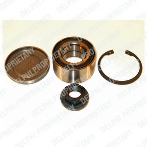 Set rulment roata BK1184 DELPHI - Rulment roata / butuc roata