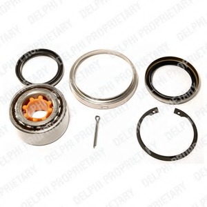 Set rulment roata BK1201 DELPHI - Rulment roata / butuc roata