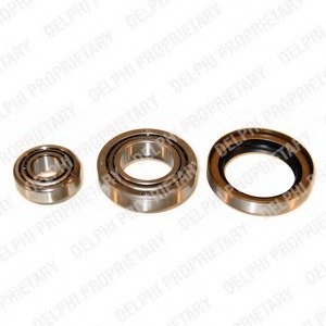Set rulment roata BK380 DELPHI - Rulment roata / butuc roata