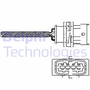 Sonda Lambda ES10789-12B1 DELPHI - Sonda lambda Sonda Lambda ES10789-12B1 DELPHI - Sonda lambda