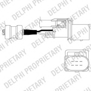 Sonda Lambda ES11014-12B1 DELPHI - Control emisie gaze de esapament Sonda Lambda ES11014-12B1 DELPHI - Control emisie gaze de esapament