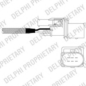 Sonda Lambda ES11015-12B1 DELPHI - Sonda lambda Sonda Lambda ES11015-12B1 DELPHI - Sonda lambda