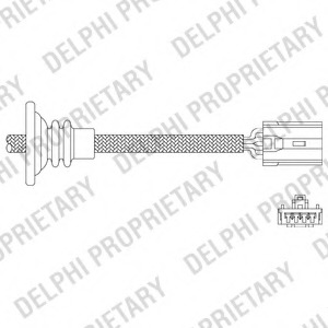 Sonda Lambda ES11043-12B1 DELPHI - Control emisie gaze de esapament Sonda Lambda ES11043-12B1 DELPHI - Control emisie gaze de esapament