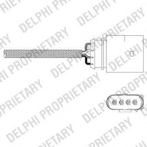 Sonda Lambda ES20343-12B1 DELPHI - Senzor / sonda Sonda Lambda ES20343-12B1 DELPHI - Senzor / sonda