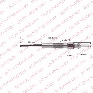 Bujie incandescenta HDS426 DELPHI - Bujie incandescenta Bujie incandescenta HDS426 DELPHI - Bujie incandescenta