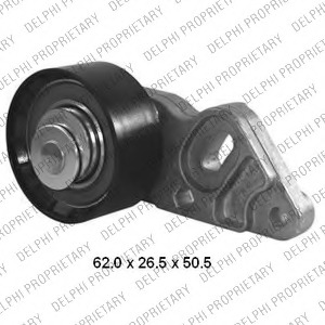 Set curea de distributie KDB286 DELPHI - Kit distributie / curea distributie