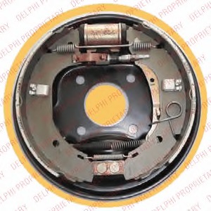 Set saboti frana LG15852 DELPHI - Material frictiune sabot frana/ sabot frana