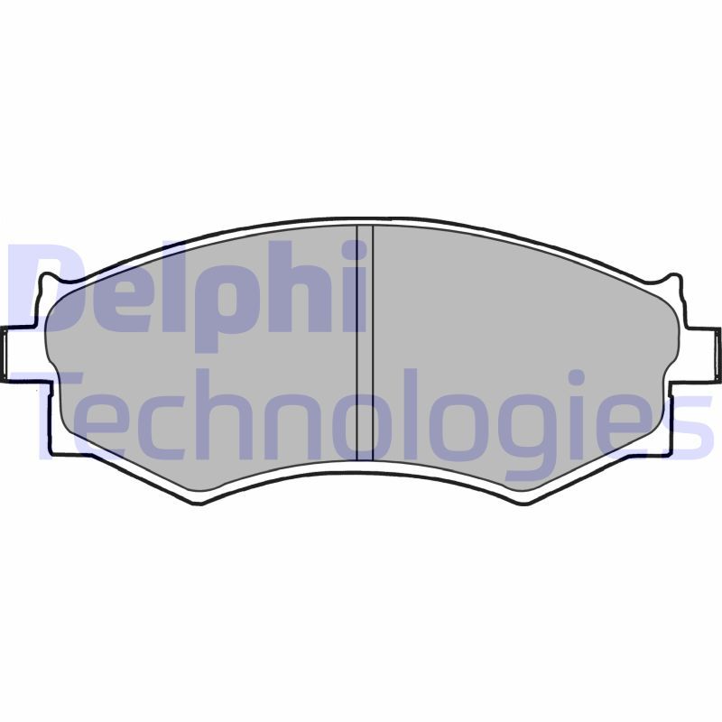 set placute frana,frana disc LP1228 DELPHI - Frana disc set placute frana,frana disc LP1228 DELPHI - Frana disc