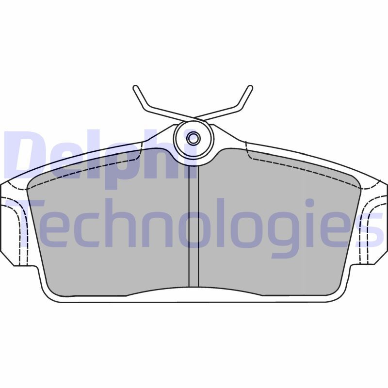 set placute frana,frana disc LP1435 DELPHI - Frana disc set placute frana,frana disc LP1435 DELPHI - Frana disc
