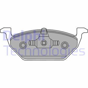 set placute frana,frana disc LP1436 DELPHI - Frana disc set placute frana,frana disc LP1436 DELPHI - Frana disc