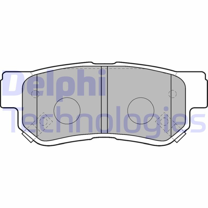 set placute frana,frana disc LP1539 DELPHI - Frana disc set placute frana,frana disc LP1539 DELPHI - Frana disc