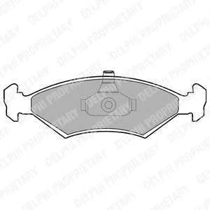 set placute frana,frana disc LP1604 DELPHI - Set placute frana set placute frana,frana disc LP1604 DELPHI - Set placute frana