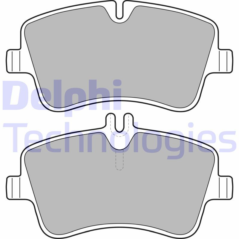 set placute frana,frana disc LP1696 DELPHI - Frana disc set placute frana,frana disc LP1696 DELPHI - Frana disc