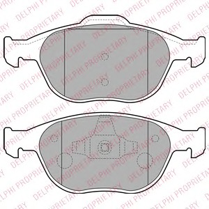 set placute frana,frana disc LP1724 DELPHI - Frana disc set placute frana,frana disc LP1724 DELPHI - Frana disc