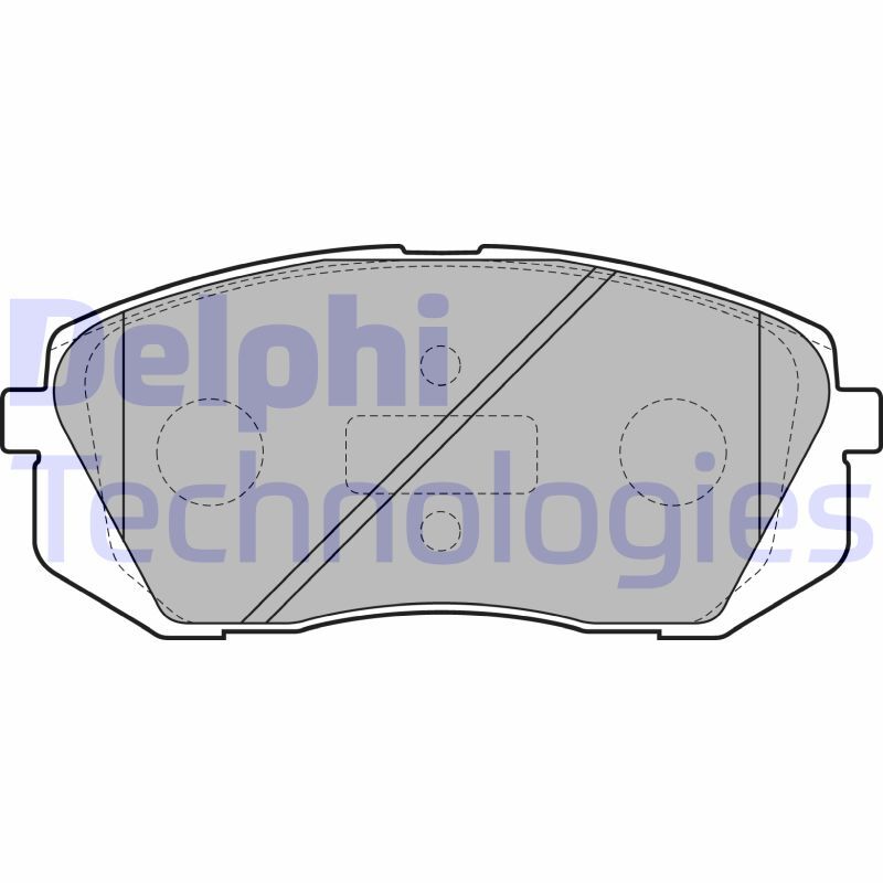 set placute frana,frana disc LP2050 DELPHI - Frana disc set placute frana,frana disc LP2050 DELPHI - Frana disc