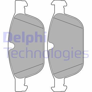 set placute frana,frana disc LP2140 DELPHI - Frana disc
