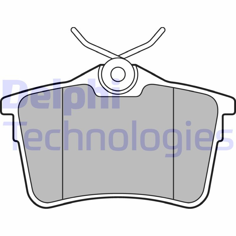 set placute frana,frana disc LP2147 DELPHI - Frana disc set placute frana,frana disc LP2147 DELPHI - Frana disc