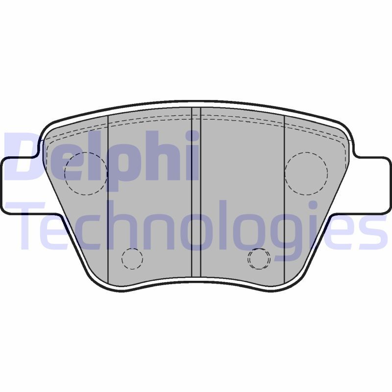 set placute frana,frana disc LP2178 DELPHI - Frana disc set placute frana,frana disc LP2178 DELPHI - Frana disc