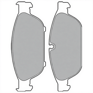 set placute frana,frana disc LP2238 DELPHI - Frana disc