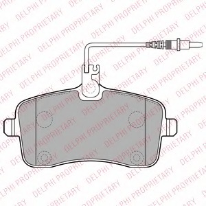 set placute frana,frana disc LP2282 DELPHI - Frana disc set placute frana,frana disc LP2282 DELPHI - Frana disc