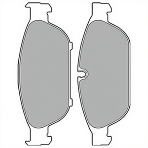 set placute frana,frana disc LP2301 DELPHI - Frana disc
