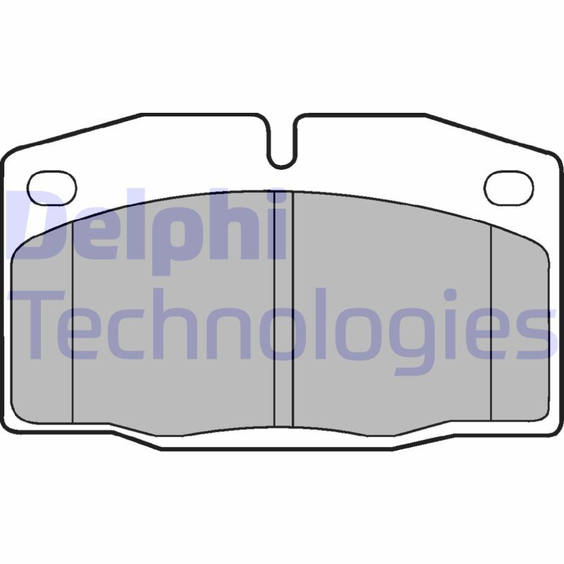 set placute frana,frana disc LP415 DELPHI - Frana disc set placute frana,frana disc LP415 DELPHI - Frana disc