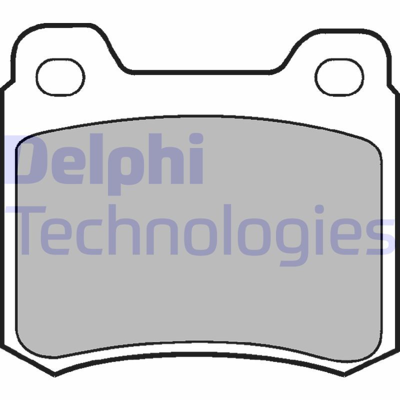 set placute frana,frana disc LP440 DELPHI - Frana disc set placute frana,frana disc LP440 DELPHI - Frana disc