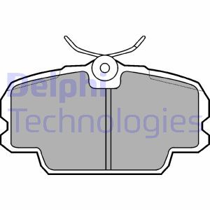 set placute frana,frana disc LP455 DELPHI - Frana disc set placute frana,frana disc LP455 DELPHI - Frana disc