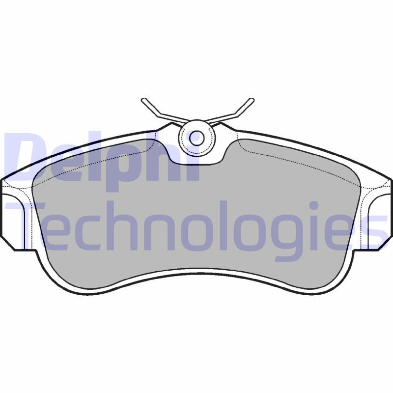 set placute frana,frana disc LP616 DELPHI - Frana disc set placute frana,frana disc LP616 DELPHI - Frana disc