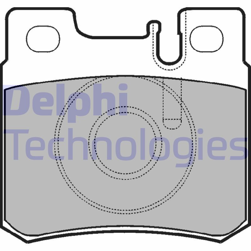 set placute frana,frana disc LP946 DELPHI - Frana disc set placute frana,frana disc LP946 DELPHI - Frana disc