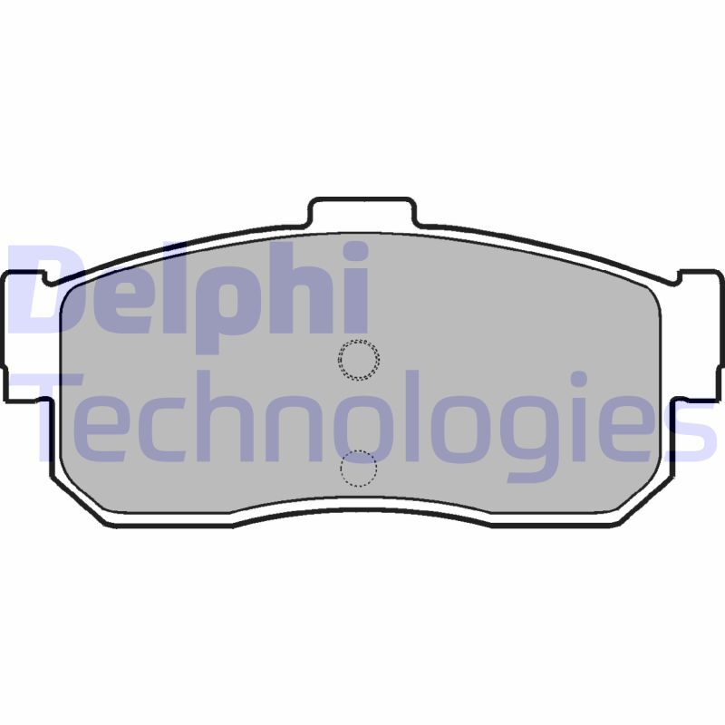set placute frana,frana disc LP971 DELPHI - Frana disc set placute frana,frana disc LP971 DELPHI - Frana disc