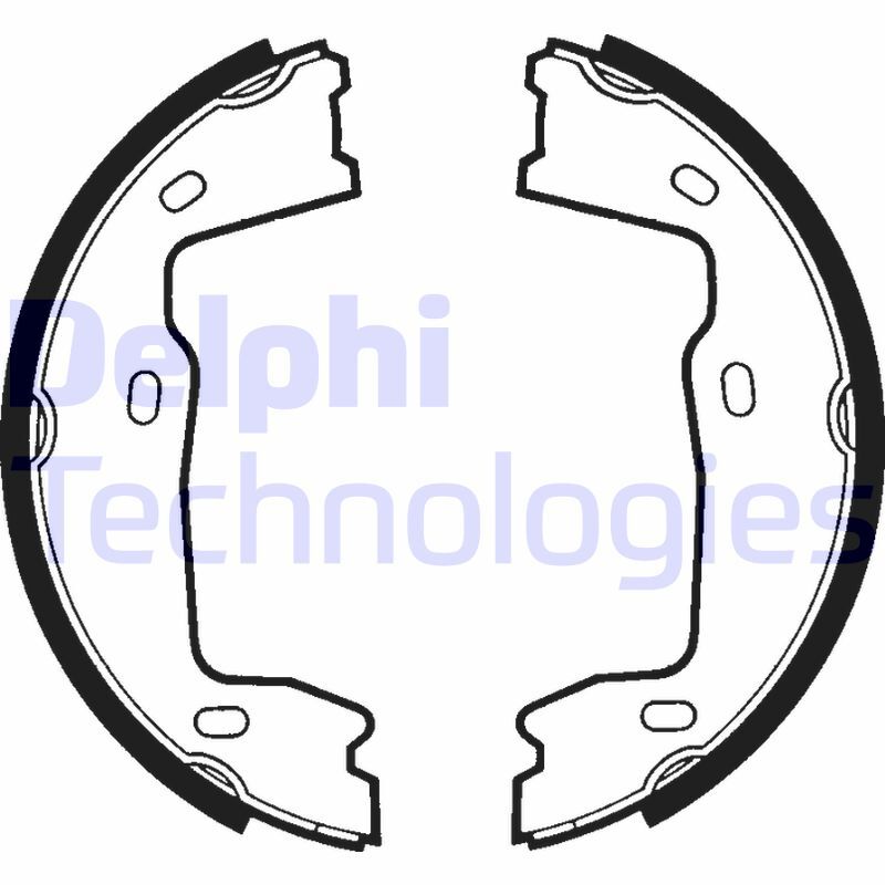 Set saboti frana, frana de mana LS1381 DELPHI - Frana de mana