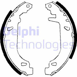 Set saboti frana LS1681 DELPHI - Frana tambur Set saboti frana LS1681 DELPHI - Frana tambur