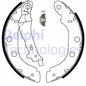 Set saboti frana LS1828 DELPHI - Material frictiune sabot frana/ sabot frana Set saboti frana LS1828 DELPHI - Material frictiune sabot frana/ sabot frana