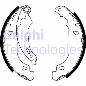 Set saboti frana LS1844 DELPHI - Material frictiune sabot frana/ sabot frana Set saboti frana LS1844 DELPHI - Material frictiune sabot frana/ sabot frana