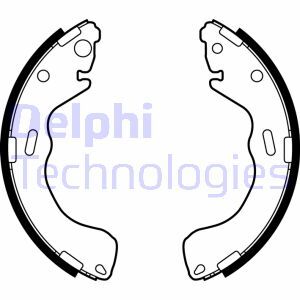 Set saboti frana LS1879 DELPHI - Material frictiune sabot frana/ sabot frana