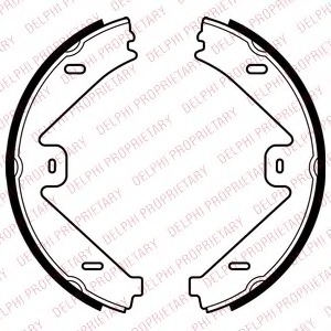 Set saboti frana, frana de mana LS2036 DELPHI - Frana tambur