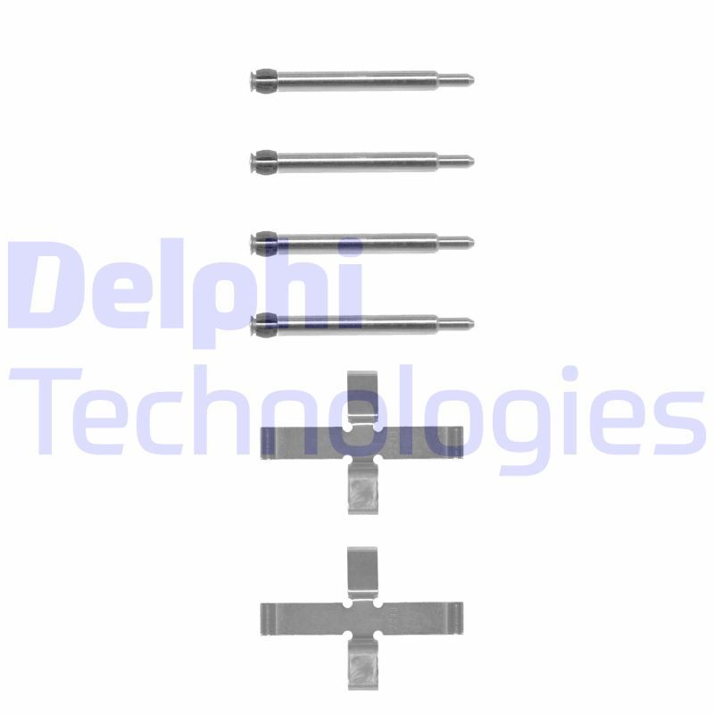 Set accesorii, placute frana LX0039 DELPHI - Frana disc Set accesorii, placute frana LX0039 DELPHI - Frana disc