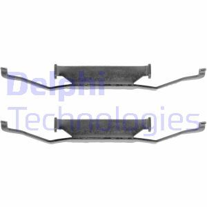 Set accesorii, placute frana LX0074 DELPHI - Componente/ accesorii frana Set accesorii, placute frana LX0074 DELPHI - Componente/ accesorii frana