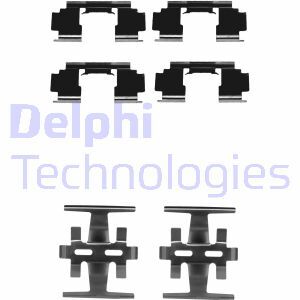 Set accesorii, placute frana LX0130 DELPHI - Componente/ accesorii frana Set accesorii, placute frana LX0130 DELPHI - Componente/ accesorii frana