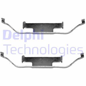Set accesorii, placute frana LX0136 DELPHI - Frana disc Set accesorii, placute frana LX0136 DELPHI - Frana disc