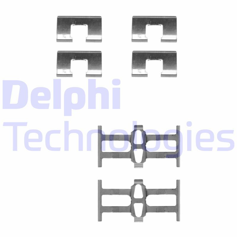 Set accesorii, placute frana LX0208 DELPHI - Componente/ accesorii frana Set accesorii, placute frana LX0208 DELPHI - Componente/ accesorii frana