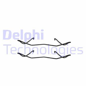 Set accesorii, placute frana LX0236 DELPHI - Componente/ accesorii frana Set accesorii, placute frana LX0236 DELPHI - Componente/ accesorii frana