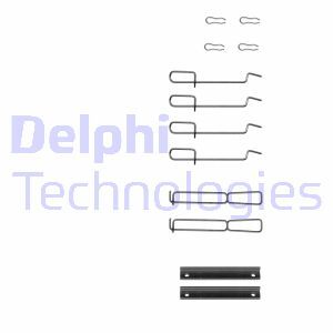 Set accesorii, placute frana LX0262 DELPHI - Componente/ accesorii frana Set accesorii, placute frana LX0262 DELPHI - Componente/ accesorii frana