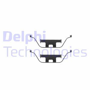 Set accesorii, placute frana LX0295 DELPHI - Componente/ accesorii frana Set accesorii, placute frana LX0295 DELPHI - Componente/ accesorii frana