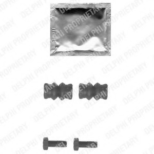 Set accesorii, etrier frana LX0327 DELPHI - Etrier