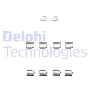 Set accesorii, placute frana LX0343 DELPHI - Componente/ accesorii frana Set accesorii, placute frana LX0343 DELPHI - Componente/ accesorii frana