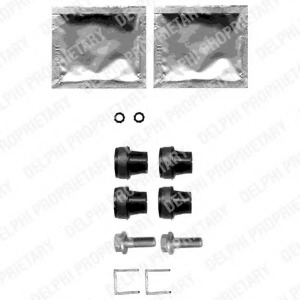 Set accesorii, placute frana LX0357 DELPHI - Componente/ accesorii frana Set accesorii, placute frana LX0357 DELPHI - Componente/ accesorii frana